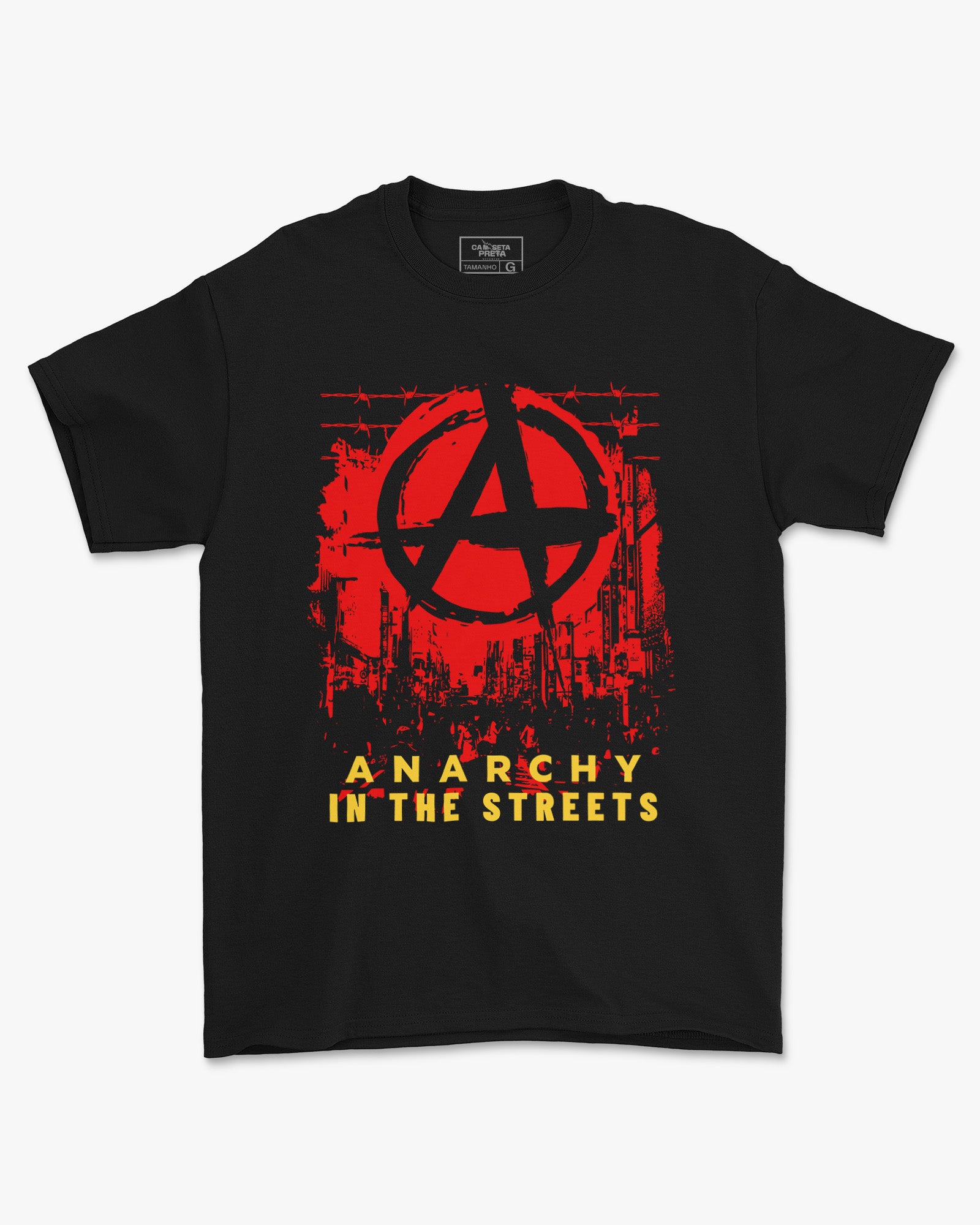 Camiseta Punk Anarchy in the Streets