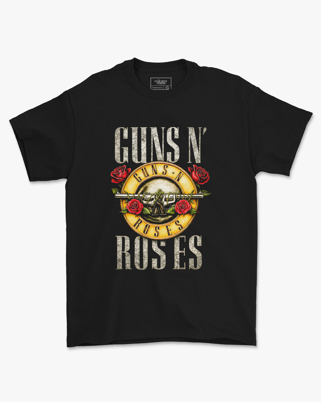 Camiseta Guns N’ Roses Clássica Hard Rock