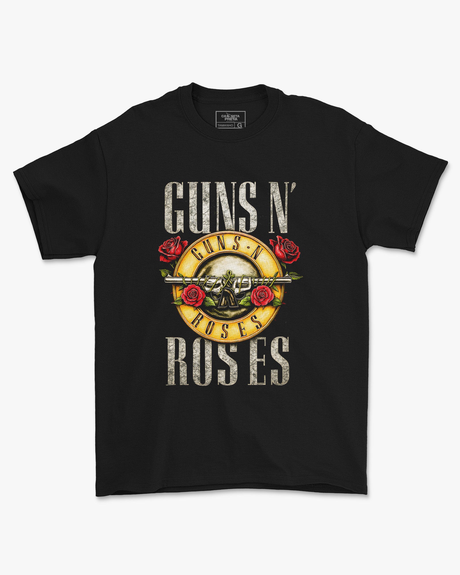 Camiseta Guns N’ Roses Clássica Hard Rock