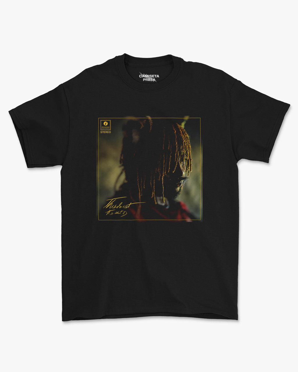 Camiseta Preta Thundercat It Is What It Is