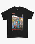Camiseta Preta Iron Maiden Discografia