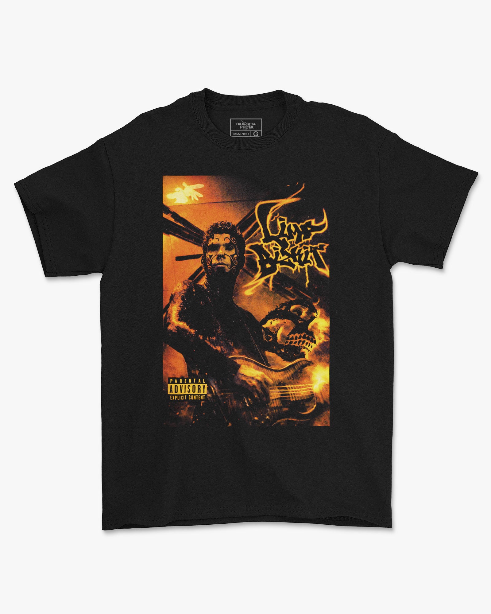 Camiseta Limp Bizkit Parental Advisory
