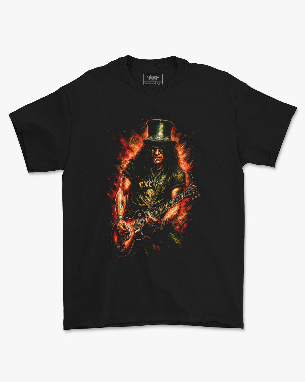 Camiseta Slash Guns Hard Rock