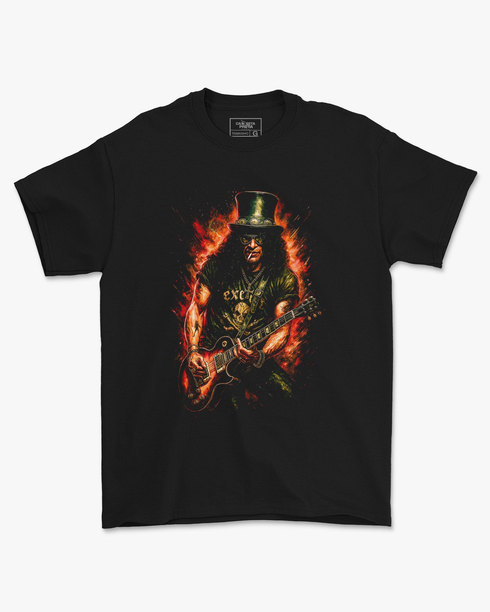 Camiseta Slash Guns Hard Rock