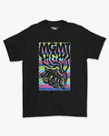 Camiseta Preta MGMT Indie Psicodélico Colorwave