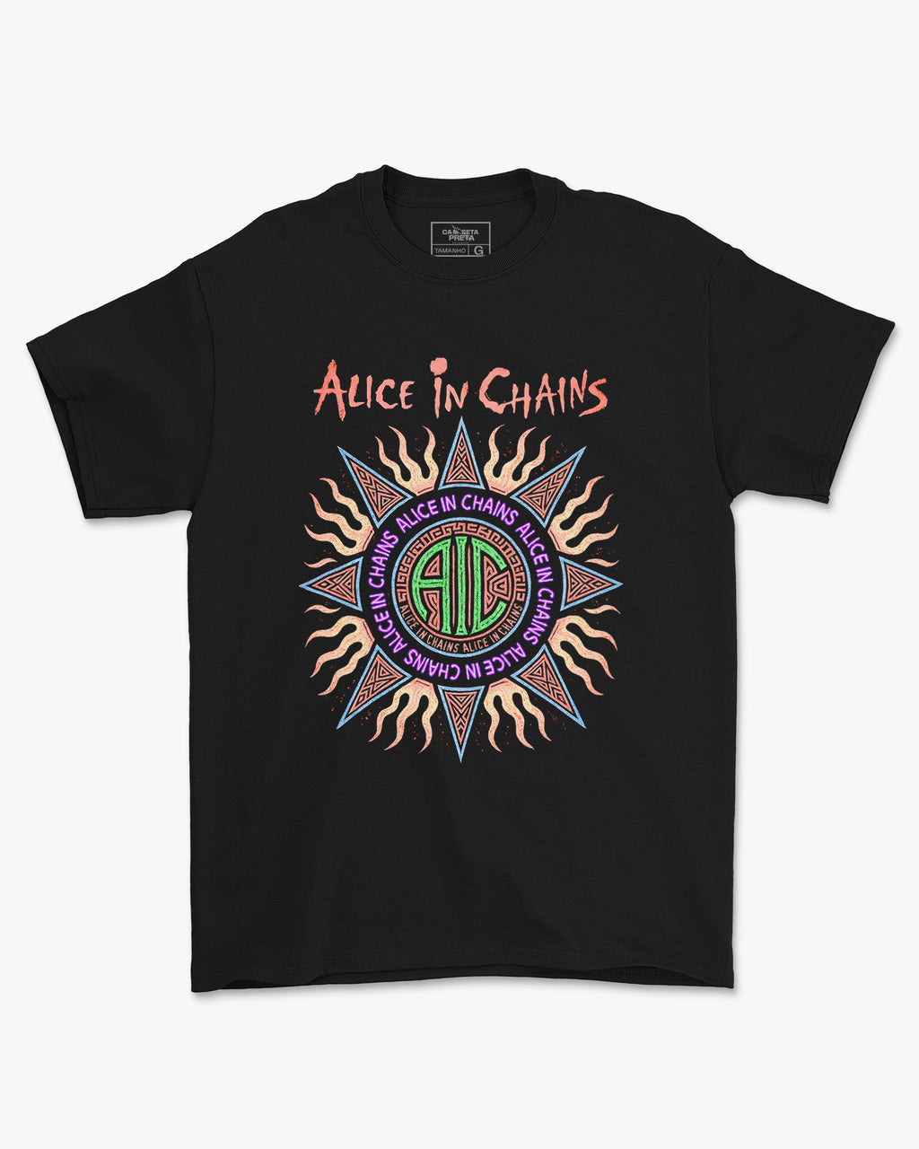 Camiseta Alternativa Alice in Chains Grunge