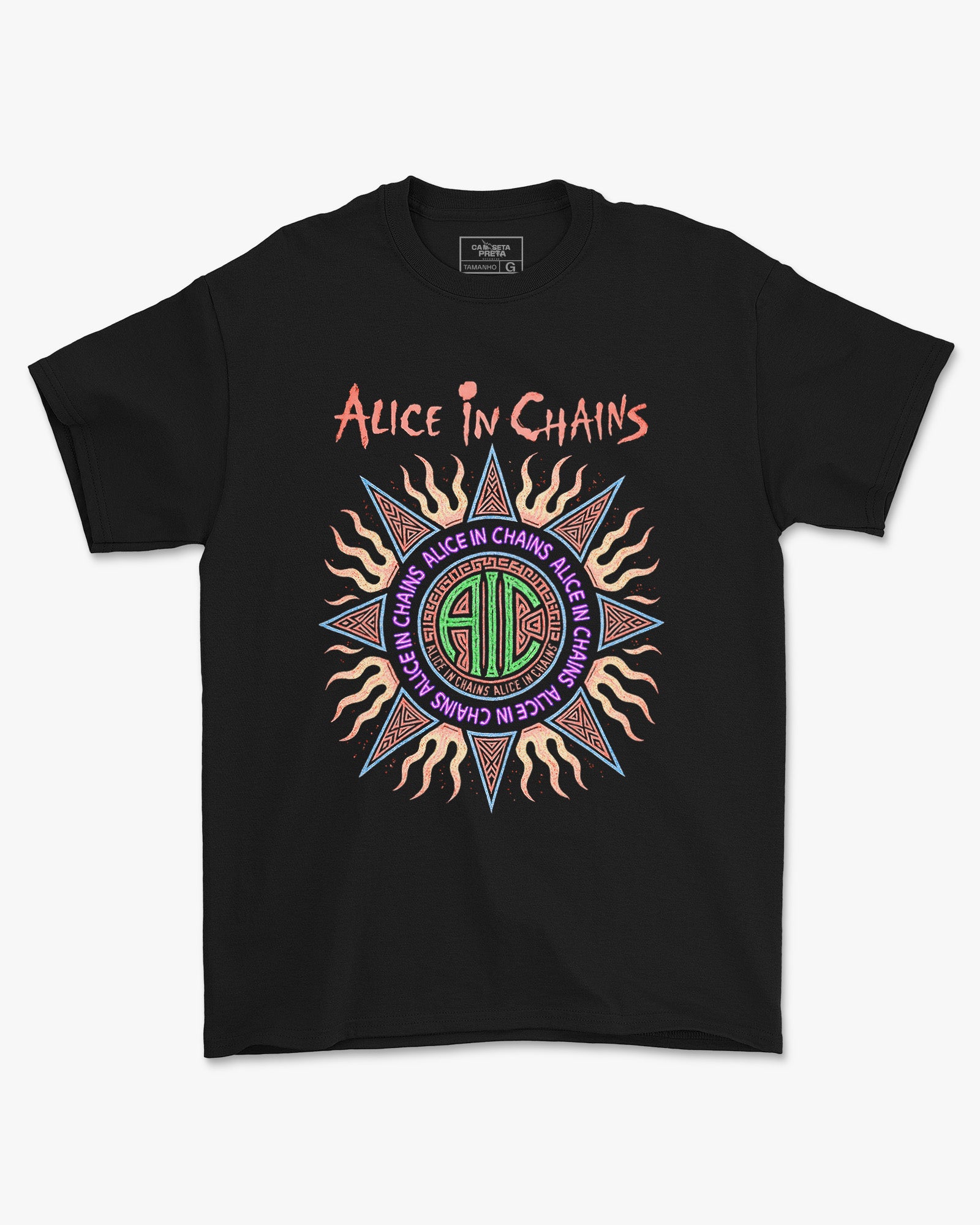 Camiseta Alternativa Alice in Chains Grunge