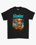 Camiseta Preta The Goonies Treasure Hunt Edition