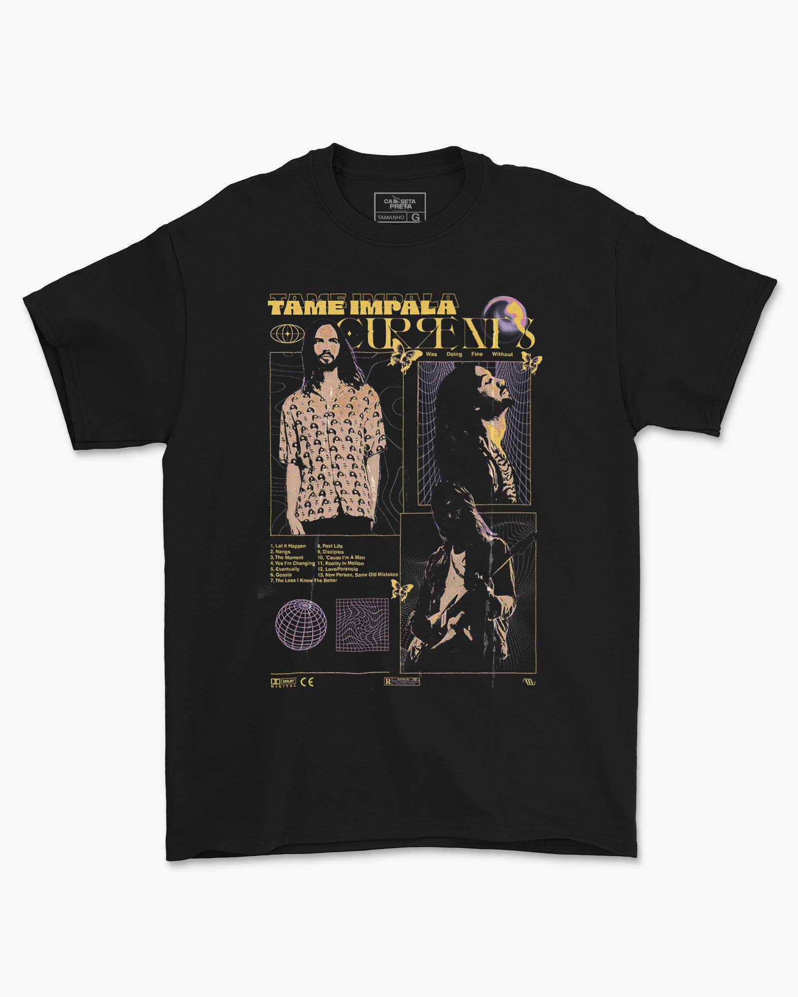 Camiseta Tame Impala Currents