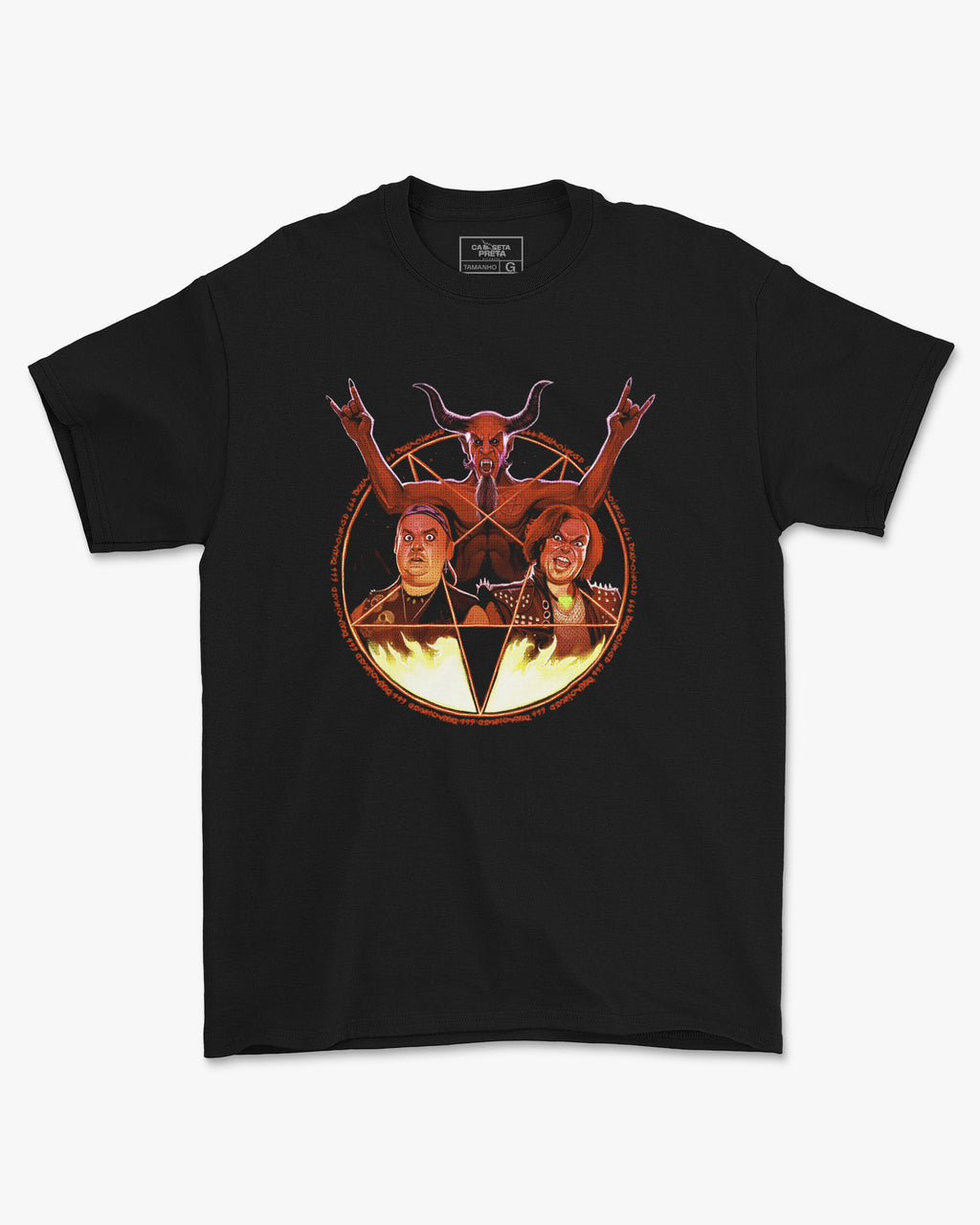 Camiseta Tenacious D Pentagrama