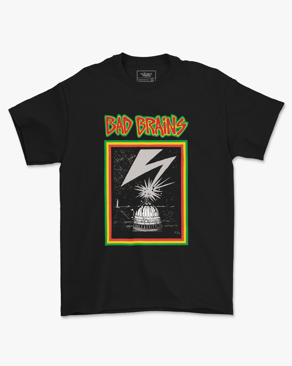 Camiseta Bad Brains Ska Punk Reggae