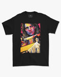 Camiseta Preta Kill Bill Arte Inspirada na Lenda da Katana Unissex