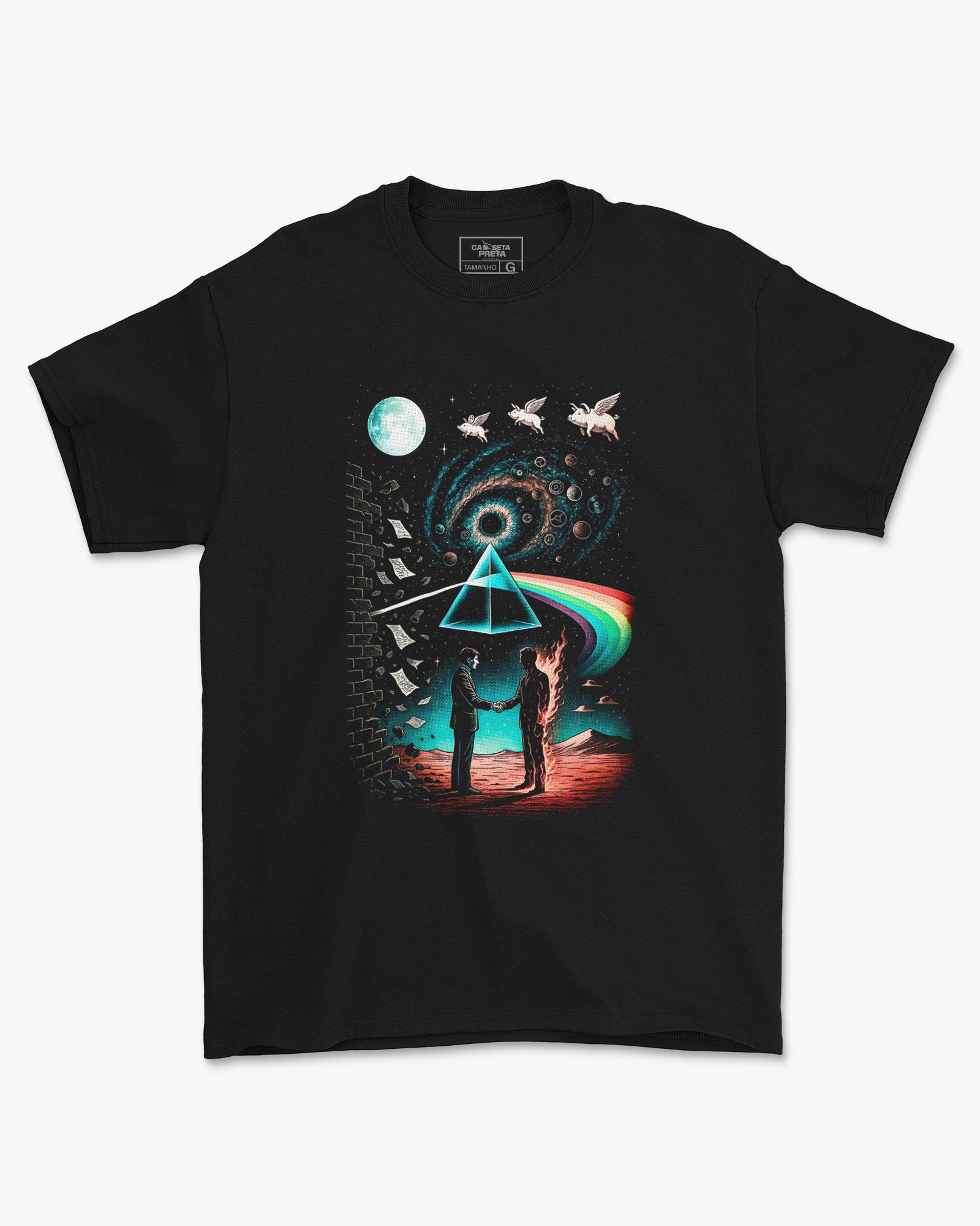 Camiseta Alternativa Pink Floyd Hey You