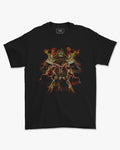 Camiseta Preta Caveira Rain