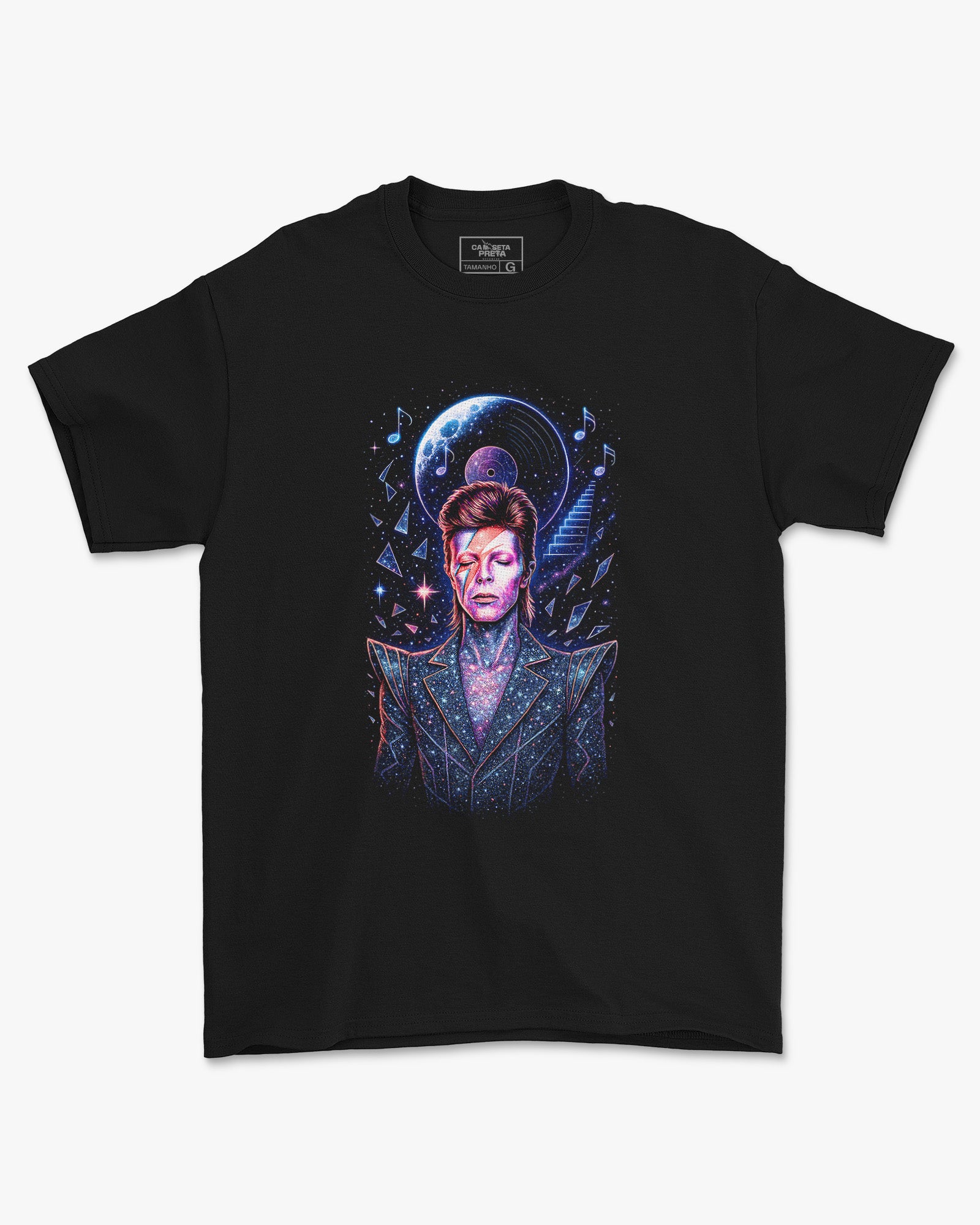 Camiseta Alternativa David Bowie Planet