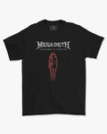 Camiseta Megadeth Countdown to Extinction Preta Estampada