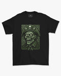 Camiseta Caveira Cangaceiro Rock Nordestino