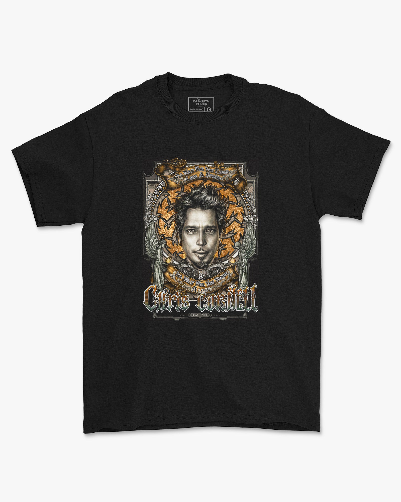 Camiseta Chris Cornell Grunge Rock
