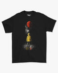 Camiseta Preta It Pennywise Red Balloon