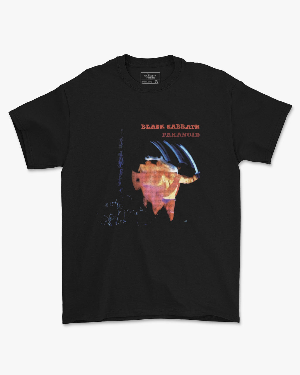 Camiseta Black Sabbath Paranoid