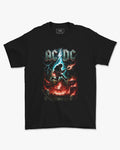 Camiseta Banda AC/DC Angus Young Rain Fire