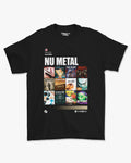 Camiseta Preta Subgêneros do Rock Nu Metal