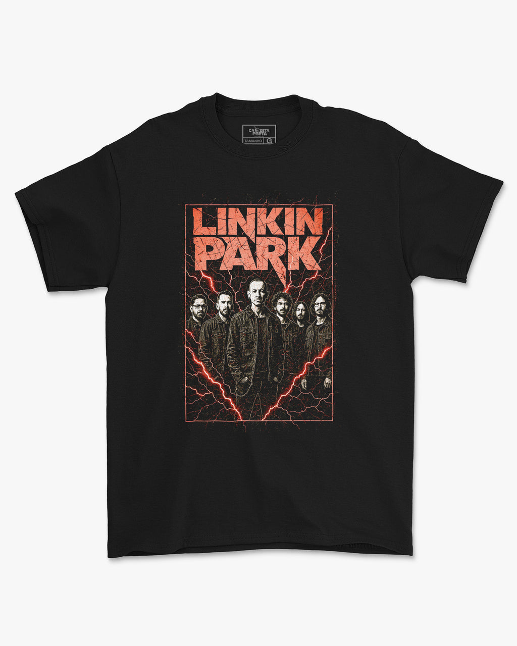 Camiseta Alternativa Linkin Park Chester New Metal