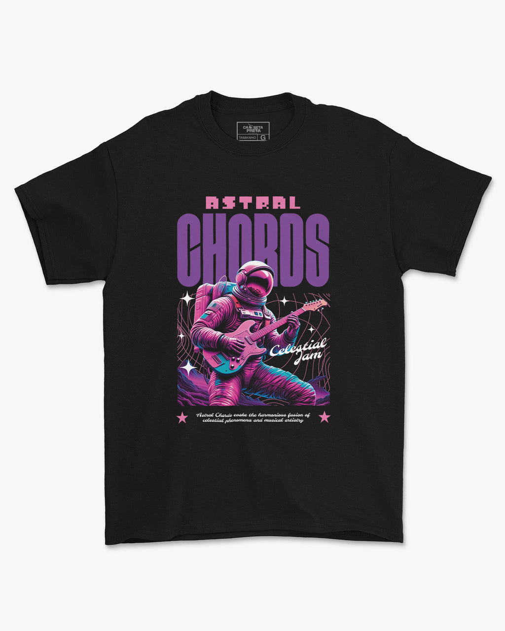 Camiseta Astral Chords Espacial