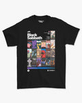 Camiseta Preta Black Sabbath Discografia