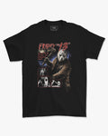 Camiseta Preta Friday the 13th Jason Voorhees Unissex