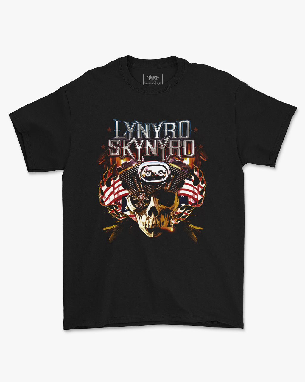 Camiseta Lynyrd Skynyrd Motor Southern Rock