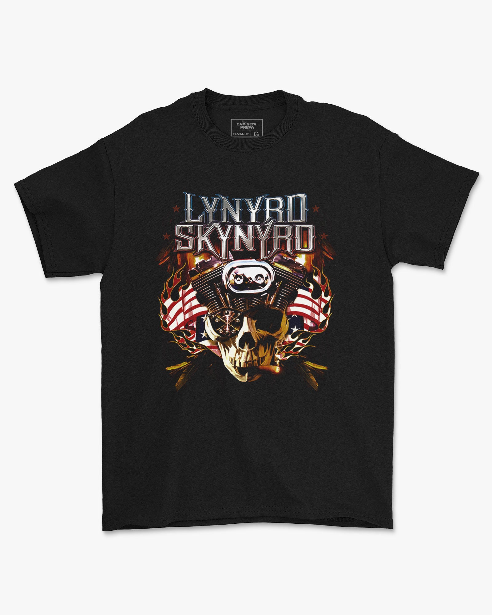 Camiseta Lynyrd Skynyrd Motor Southern Rock