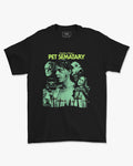 Camiseta Preta Stephen King Pet Sematary Unissex