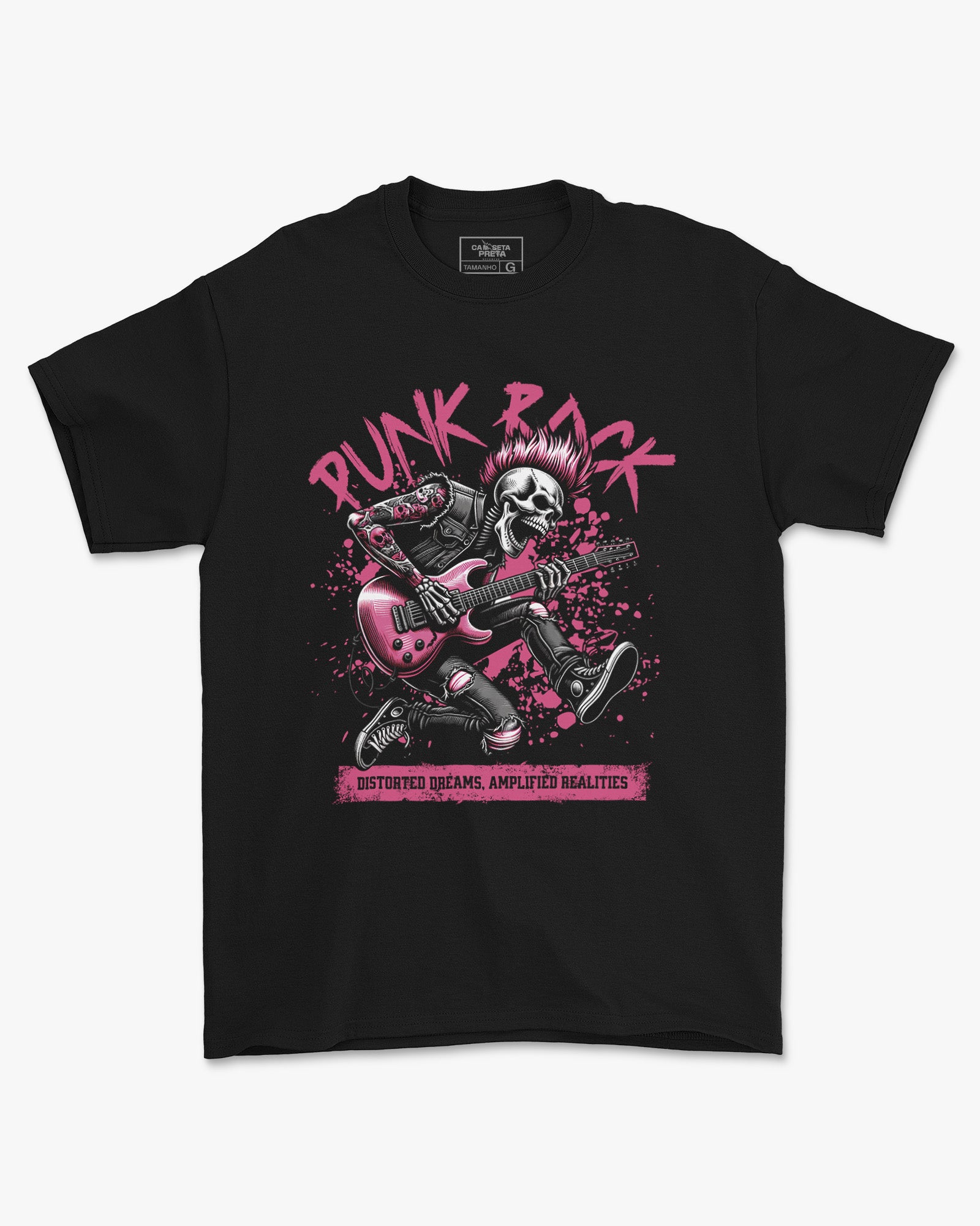 Camiseta Punk Rock Distorted Dreams