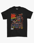 Camiseta Preta Rock Mode Final Boss Distortion