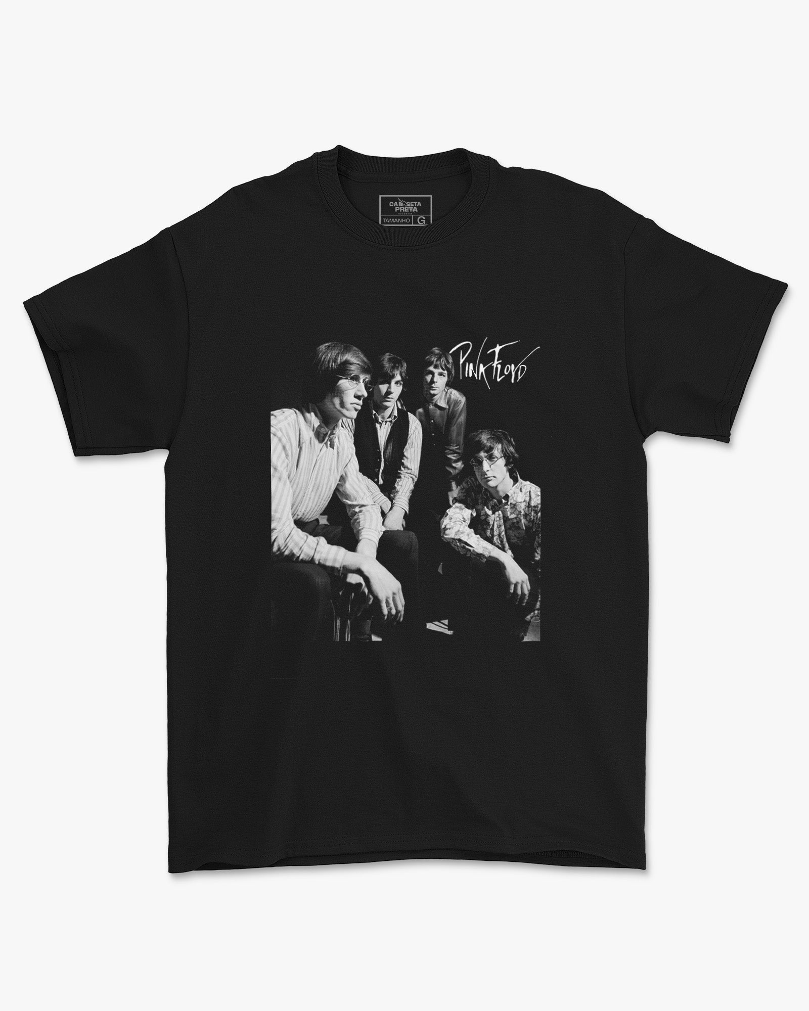 Camiseta Pink Floyd Foto Rock Progressivo