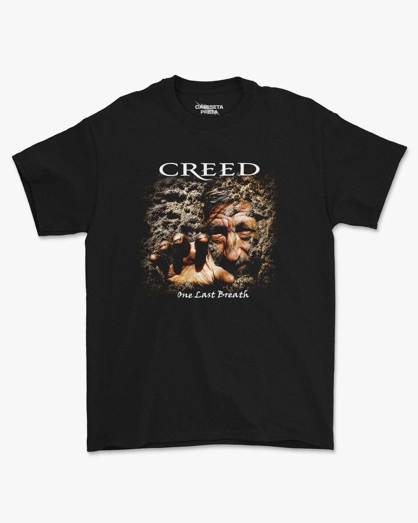 Camiseta Preta Creed One Last Breath