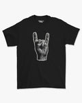 Camiseta Preta Gesto Sagrado do Metal