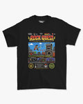 Camiseta Preta Rock Quest The Ultimate Power Chord Adventure