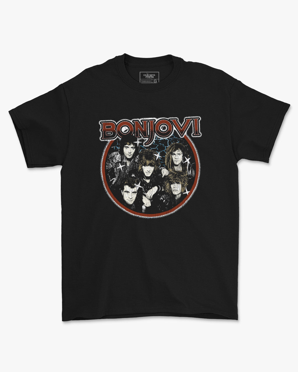 Camiseta Bon Jovi Portrait