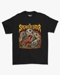 Camiseta Preta The Speaker Eater Feed the Noise