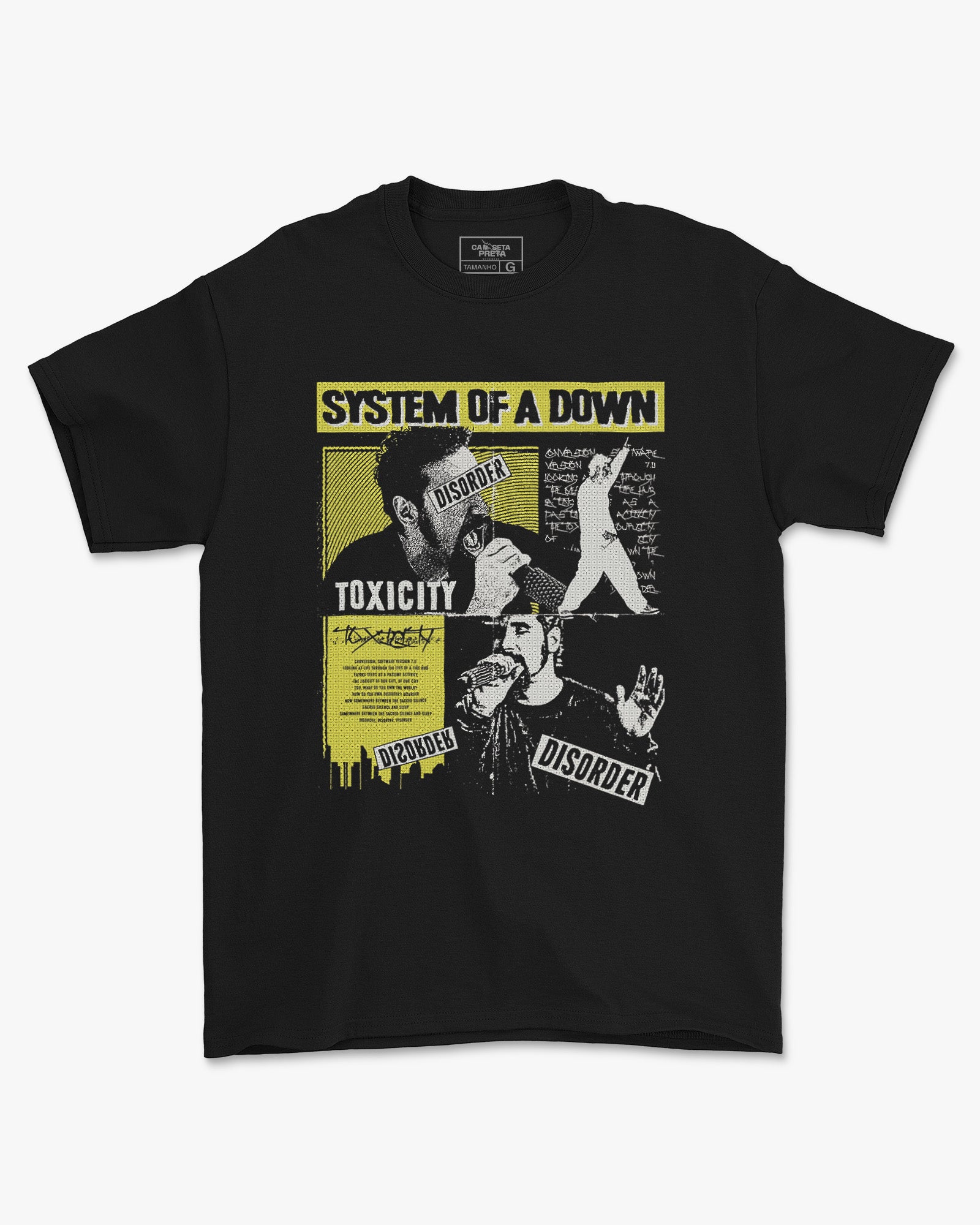 Camiseta System Of A Down Disorder