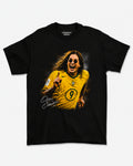 Camiseta Preta Quando Ozzy Marcou o Gol da Final