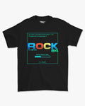 Camiseta Preta Rock 84 Thoughtcrime System