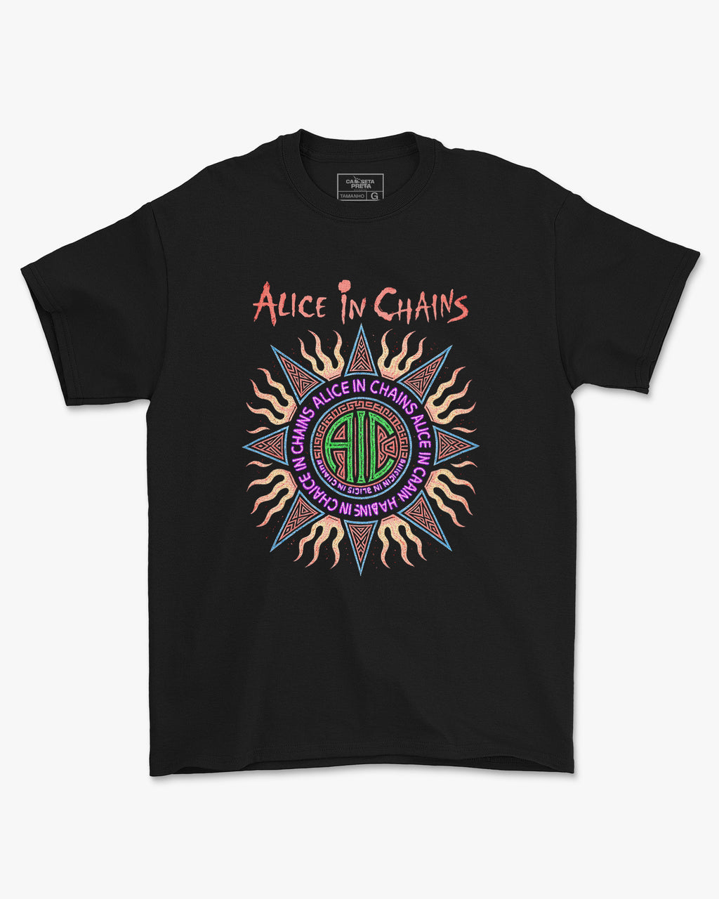 Camiseta Alternativa Alice in Chains Grunge