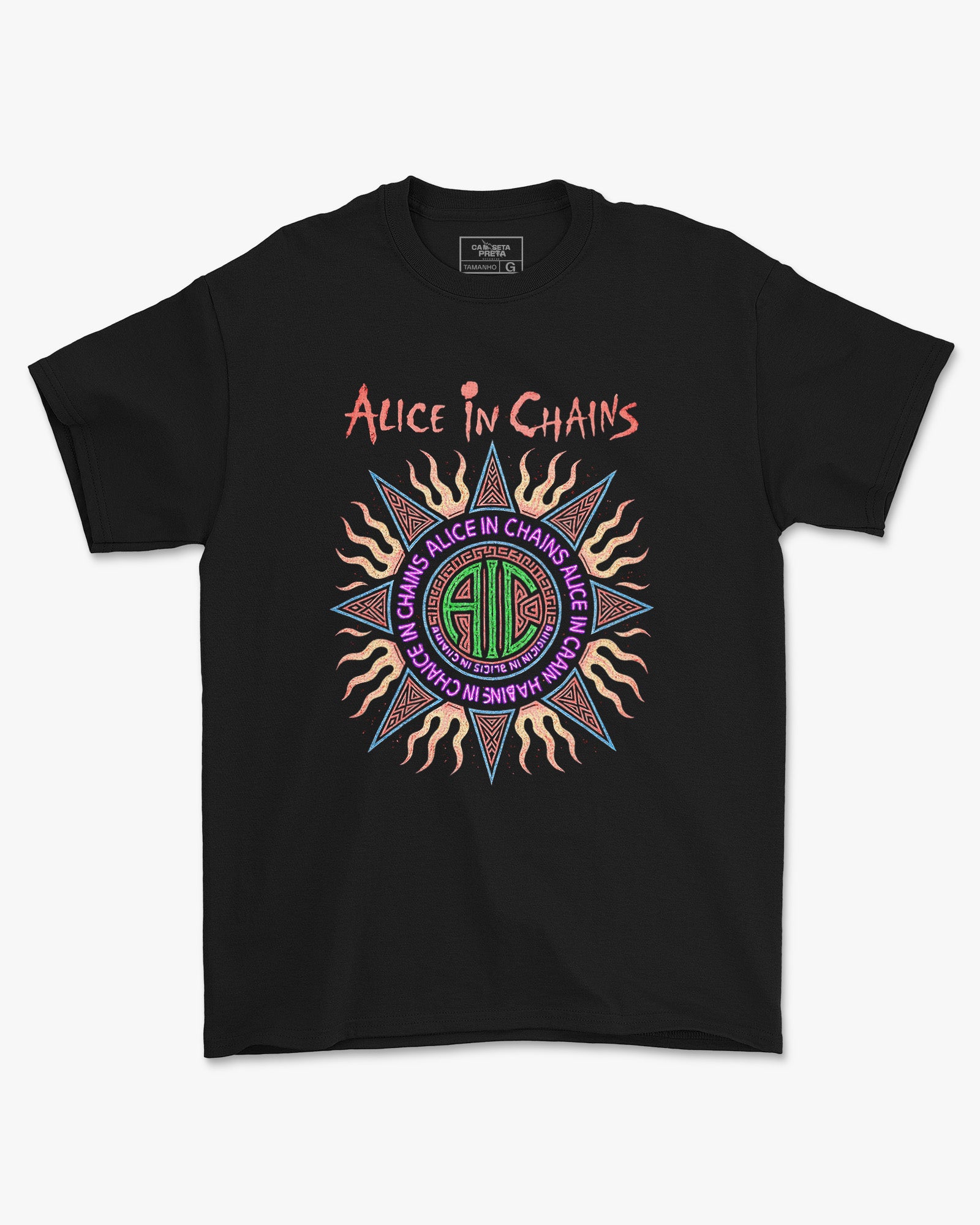 Camiseta Alternativa Alice in Chains Grunge