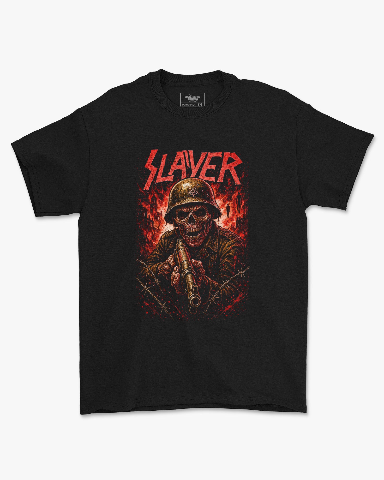 Camiseta Alternativa Slayer Soldier