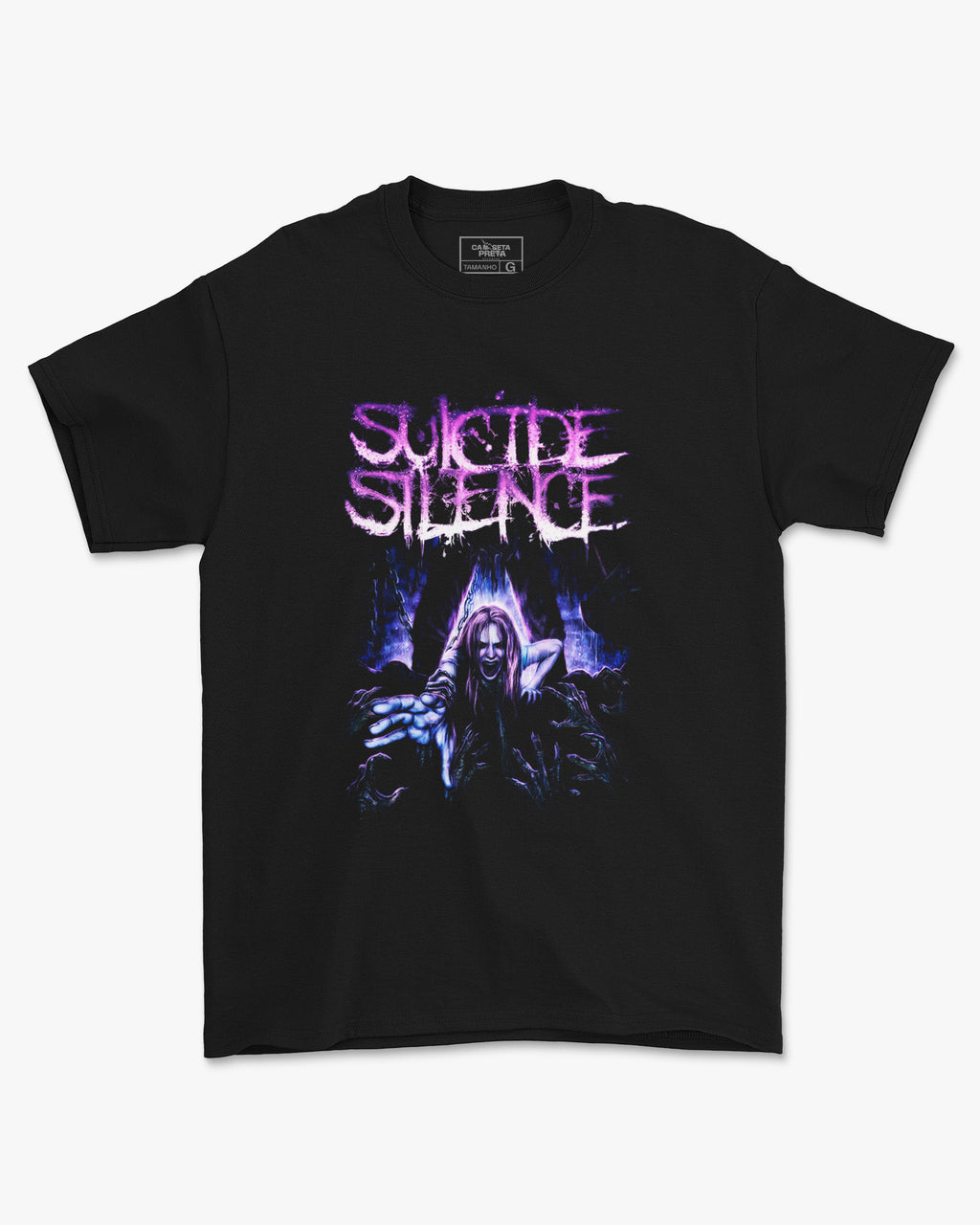 Camiseta Banda Suicide Silence Hands Oficial