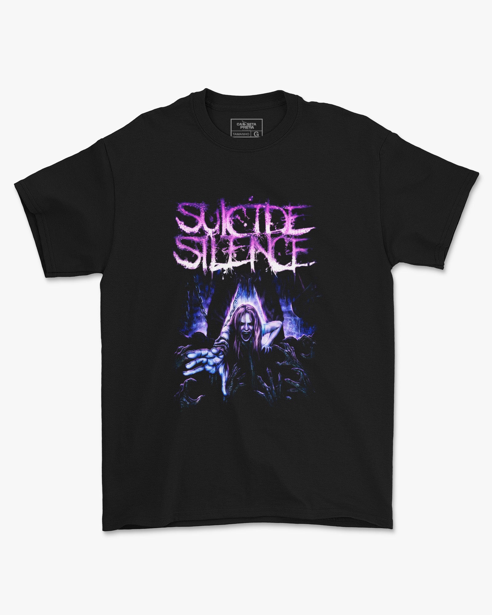 Camiseta Banda Suicide Silence Hands Oficial