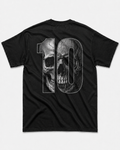 Camiseta Preta Camisa 10 da Seleção Brasileira do Rock Caveira